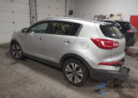 2012 Kia Sportage Sx from USA, damaged, VIN KNDPCCA68C7177823